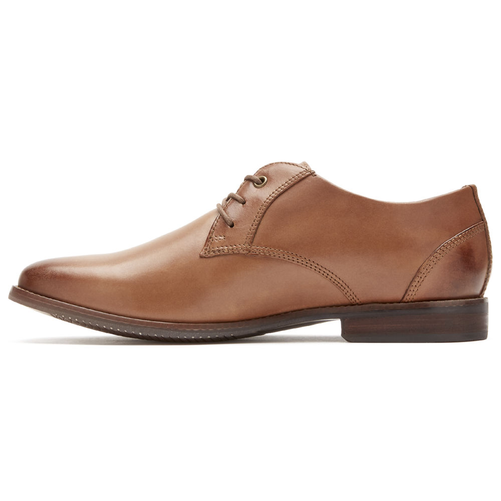 Sapatos Lace Ups Rockport Homem Marrom - Style Purpose Blucher - 82756YNIP